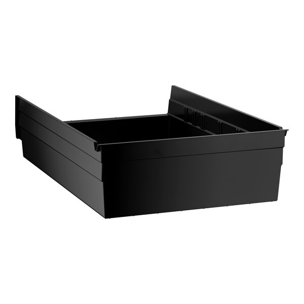 Regency Black Shelf Bin, 17 7/8" x 11 1/8" x 4" - 8/Case