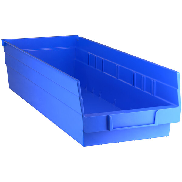 Regency Blue Shelf Bin, 17 7/8 x 6 5/8 x 4 - 20/Case