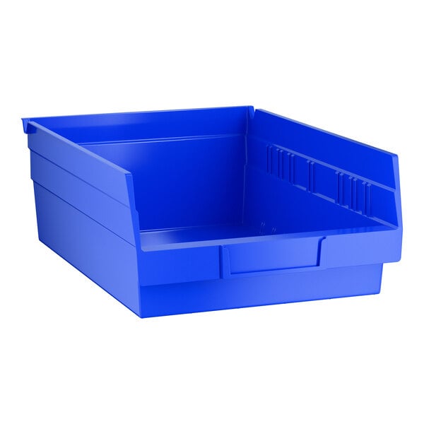 Regency Blue Shelf Bin, 11 5/8" x 8 3/8" x 4" - 20/Case