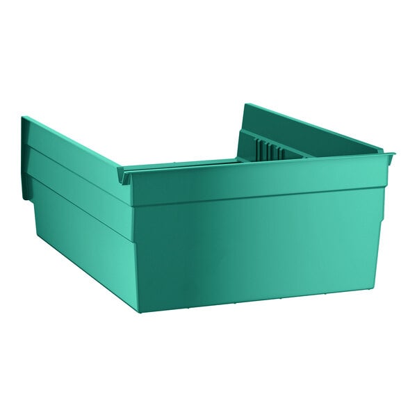 Regency Green Shelf Bin, 11 5/8" x 8 3/8" x 4" - 20/Case