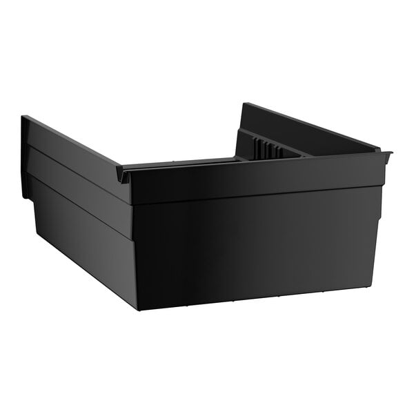 Regency Black Shelf Bin, 11 5/8" x 8 3/8" x 4" - 20/Case