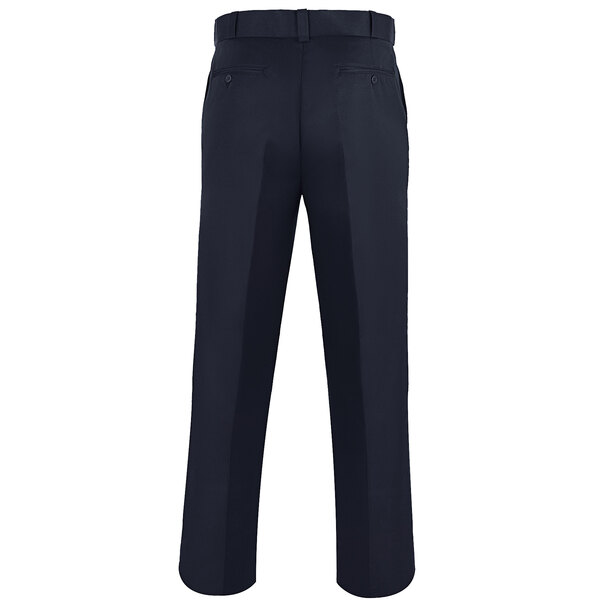 Henry Segal navy dress pants with a buttoned waist.