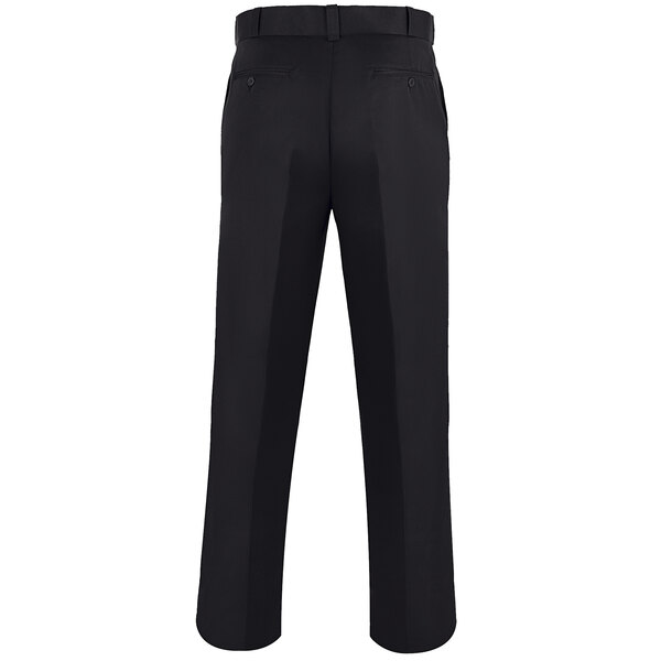 Henry Segal men's black dress pants with a belt.