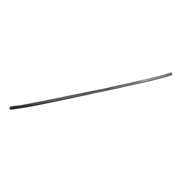 A long black plastic strip.