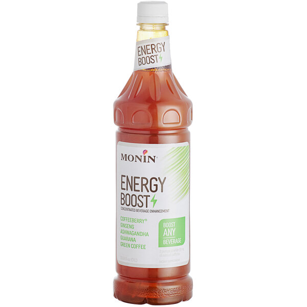 Monin Energy Boost Beverage Enhancement 1 Liter