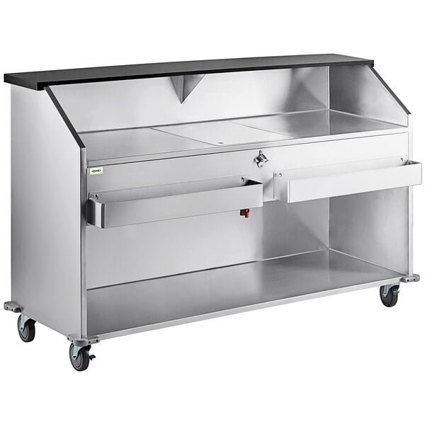 Metal Portable Bar Table With Case orders