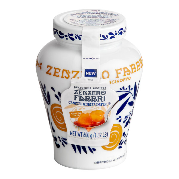 Fabbri Candied Ginger in Syrup 21 oz. (600 g)