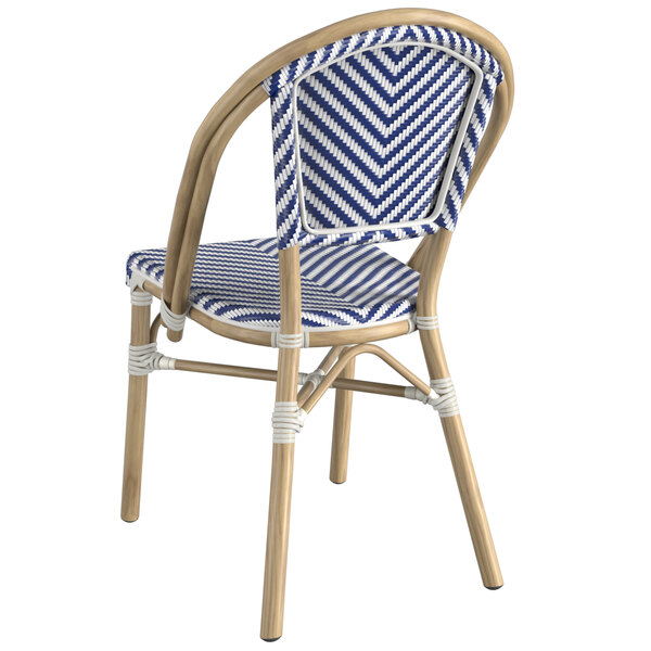 French Bistro chairs in Navy/ white 4 pc Price is per chair 