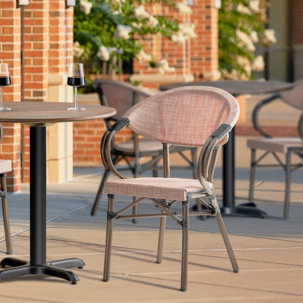 outdoor french style bistro table and chairs