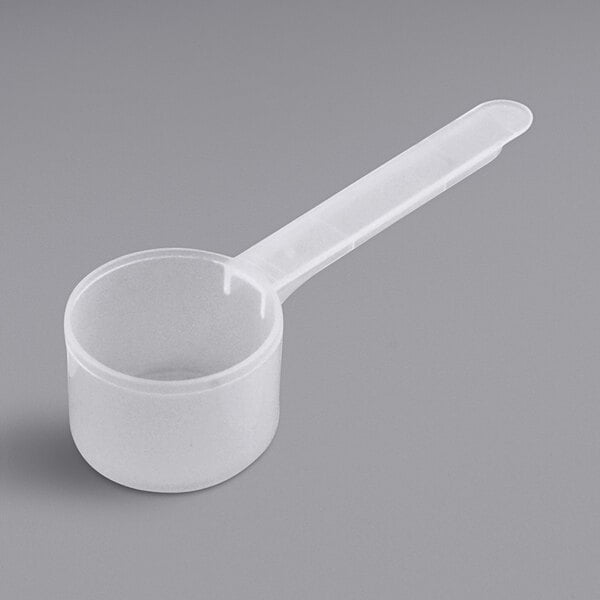 a white plastic object with a white handle