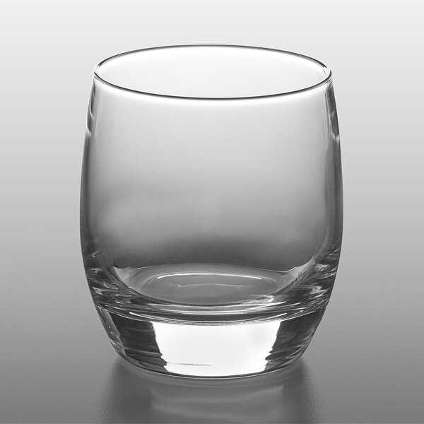a close up of a glass