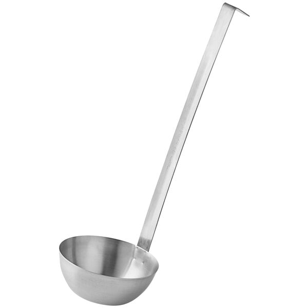 Choice 2 oz. One-Piece Stainless Steel Ladle