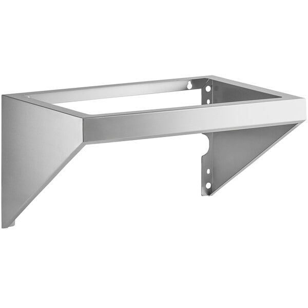 a metal frame with a hole in the middle