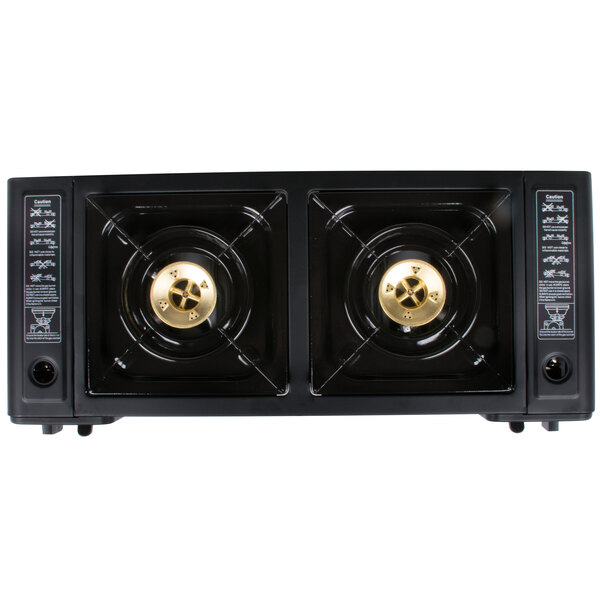 2Burner High Performance Butane Countertop Range / Portable Stove with