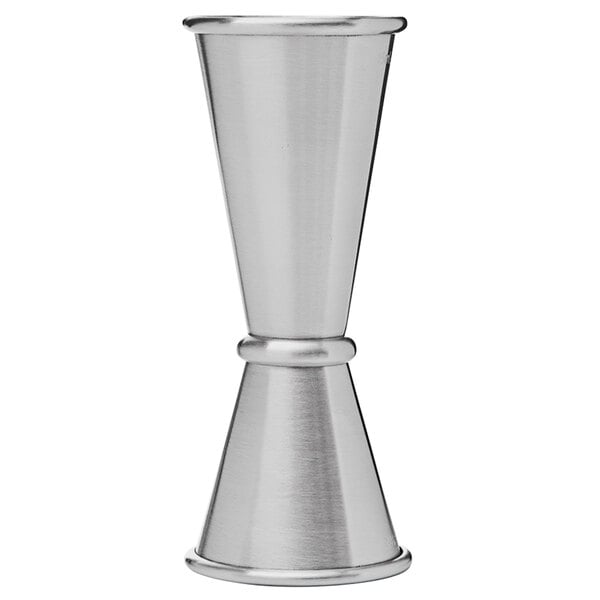 a close-up of a silver cup