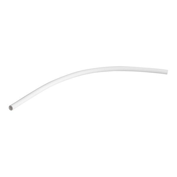 A white plastic drain exit tube for Summit NSSM granita or slushy machines.