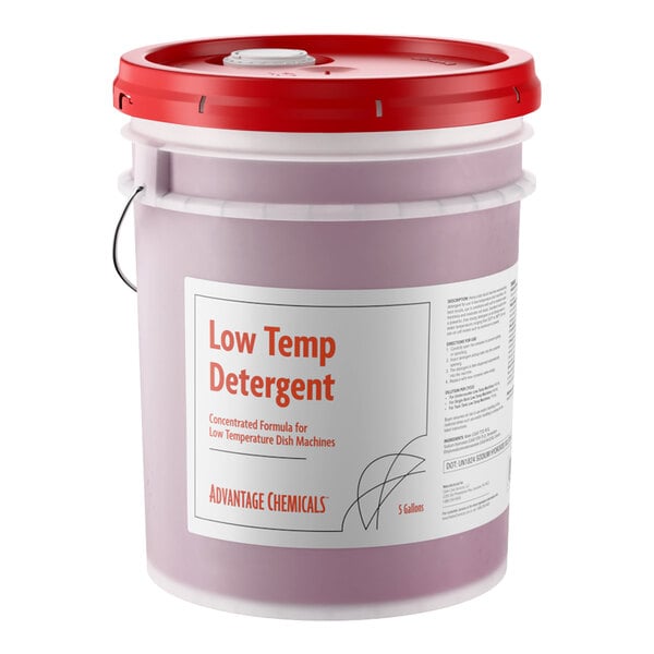 Advantage Chemicals 5 gallon / 640 oz. Low Temperature Concentrated Dish Washing Machine Detergent