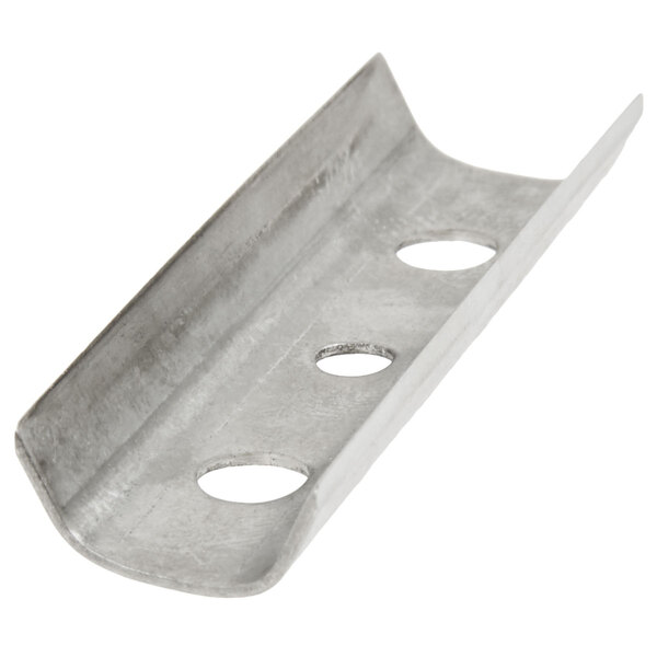 A metal piece with holes on the side.