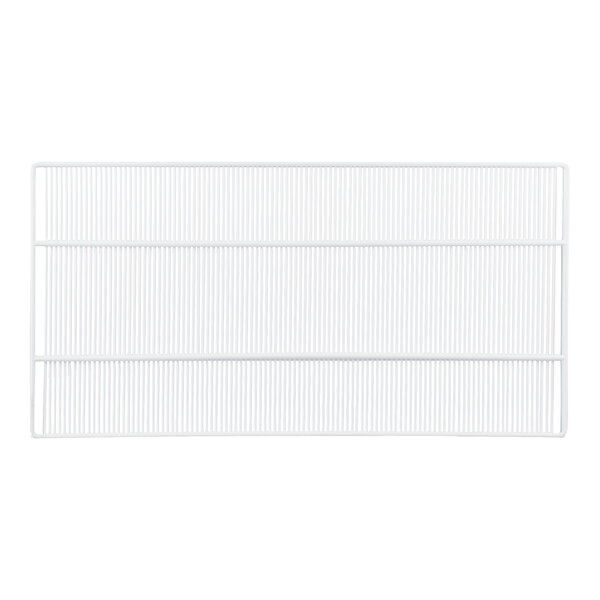 True 909282 Narrow Gap White Coated Wire Shelf - 34 3/8" x 17 5/8"