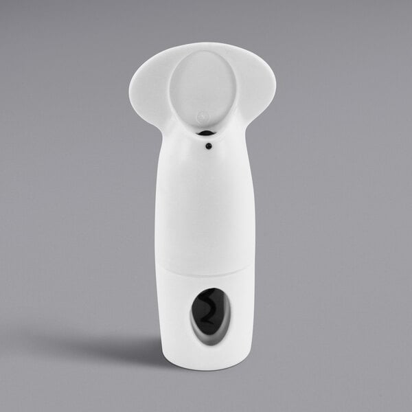 A white Franmara Ready-Pull corkscrew with a black handle.
