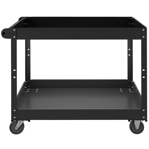 24 In. x 36 In. Two Shelf Steel Service Cart 24 In. x 36 In. Two Shelf Steel Service Cart