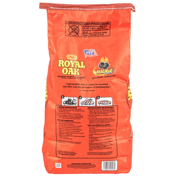 Royal Oak Premium Ridge Charcoal Briquettes 15.4 lb.