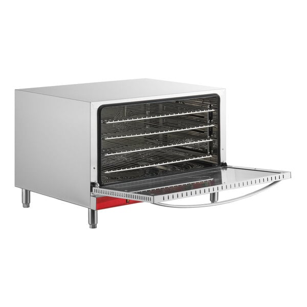 Avantco CO-46M Full Size Countertop Convection Oven with Moisture Injection, 4.4 cu. ft. - 208/240V, 3,500/4,600W