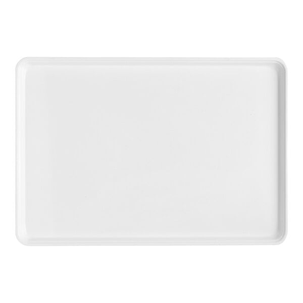 MFG Tray 18" x 26" White Fiberglass Market Display Tray 332008-5269