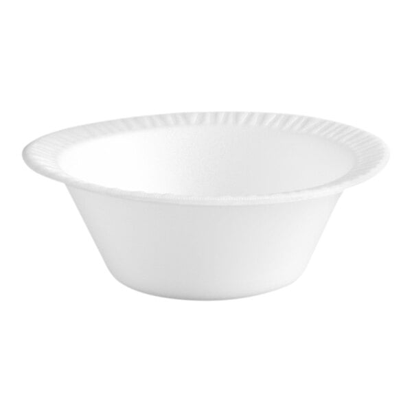 Dart 5BWWC Concorde 5-6 oz. White Non-Laminated Round Foam Bowl - 1,000/Case