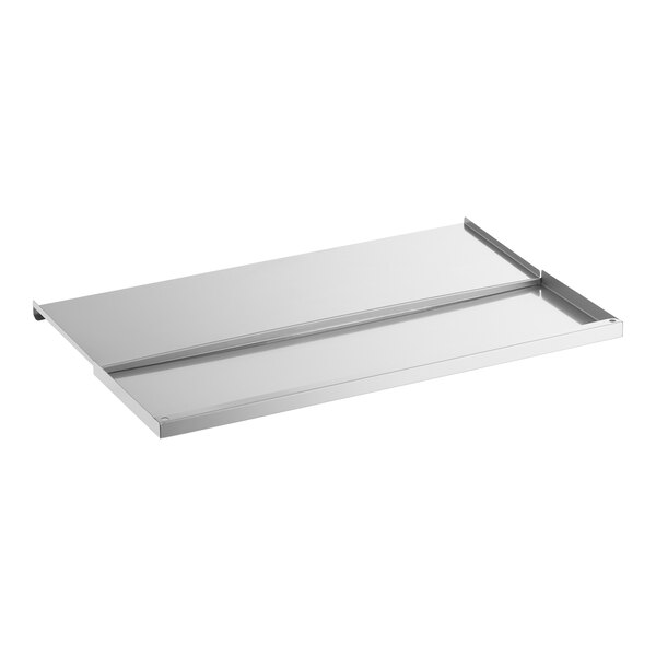 Regency Stainless Steel Sliding Lid for 21" x 30" Underbar Ice Bin