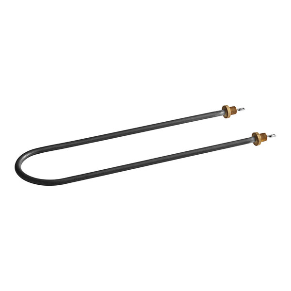 A black rectangular Vollrath heating element with a gold tip.