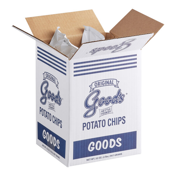 Good's Blue Original Kettle Cooked Potato Chips 2 lb. Box