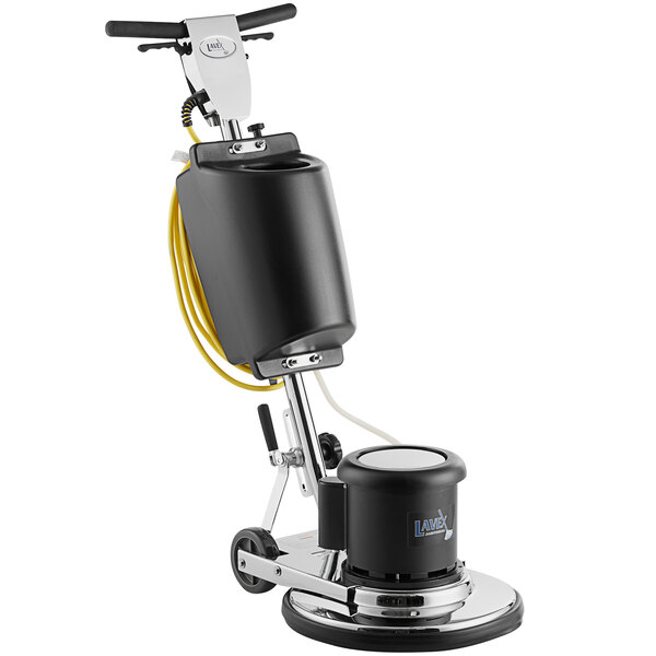 Lavex 17 Single Speed Rotary Floor Machine with 2 Gallon Solution Tank -  175 RPM