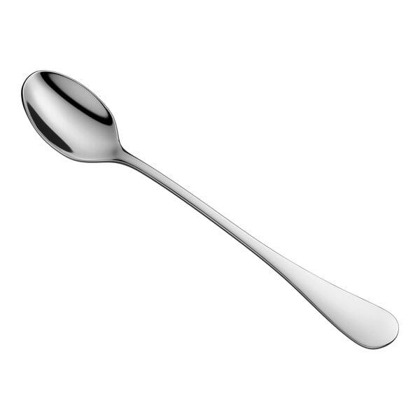 Acopa Vittoria 7 1/2" 18/0 Stainless Steel Heavy Weight Iced Tea Spoon - 12/Case