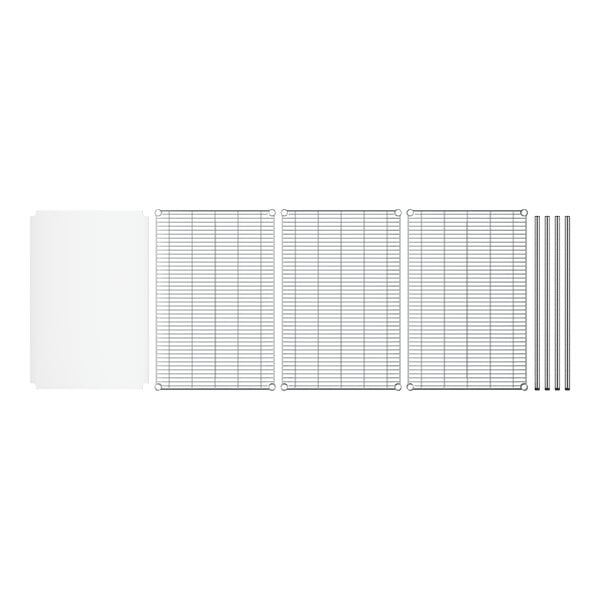 A white grid paper with black lines.