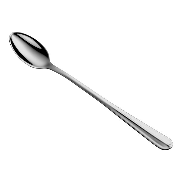 Acopa Brigitte 8" 18/0 Stainless Steel Heavy Weight Iced Tea Spoon - 12/Case