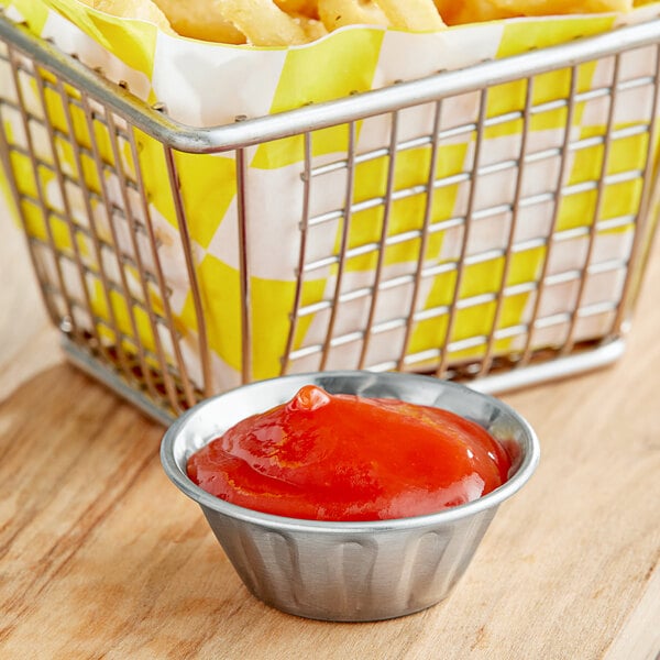 a basket of french fries