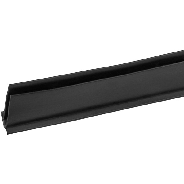 An Avantco black rectangular lid gasket.