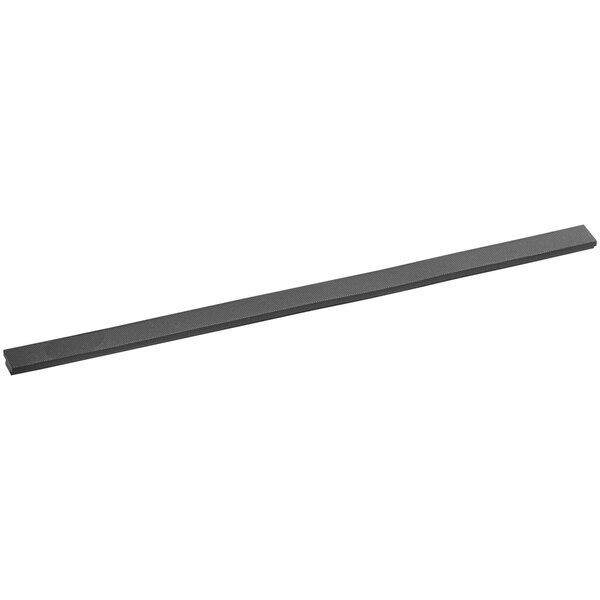 A long black rectangular seal pad.