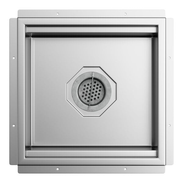 Regency 18" x 18" 14-Gauge Stainless Steel Floor Sink