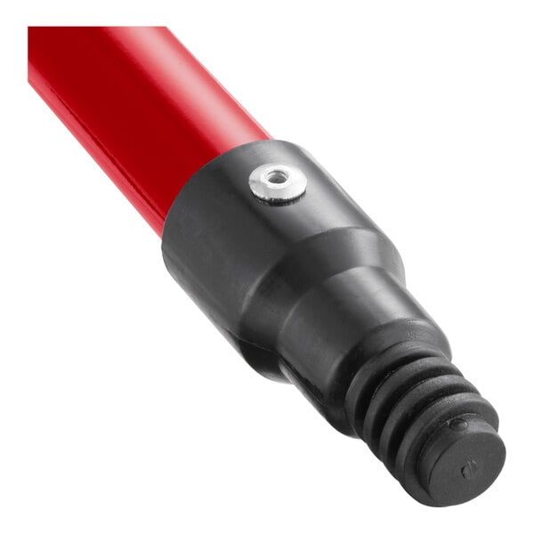 Lavex 48" Red Fiberglass Broom Handle