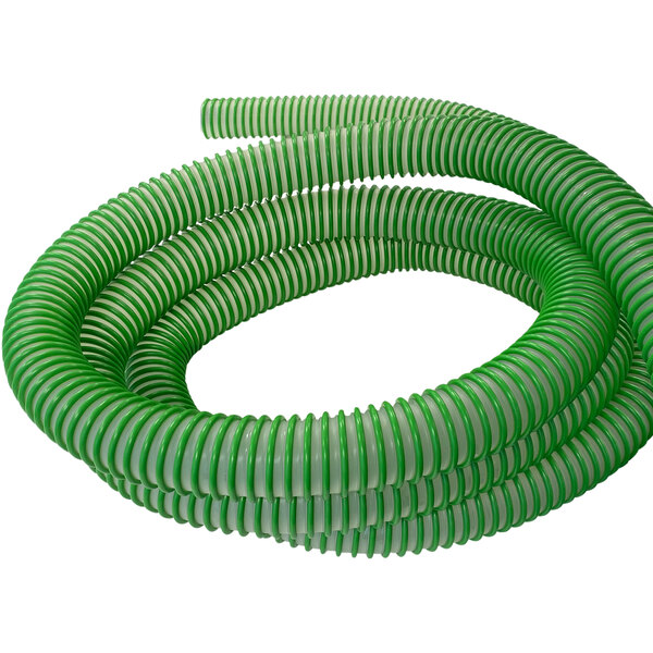 a green plastic tube