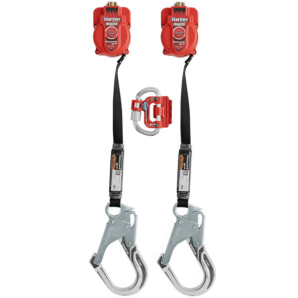 Miller TurboLite+ Personal Fall Limiter w/ Dual Snap Hooks - 6 ft.