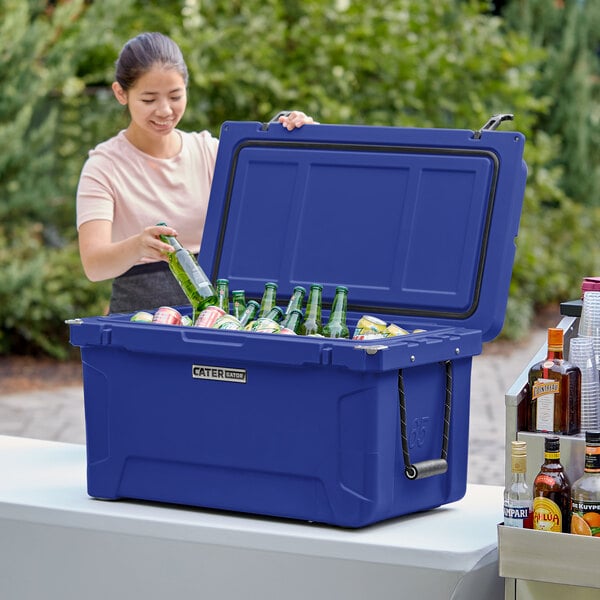 Rtic 65 Qt Hard Cooler Box Blue