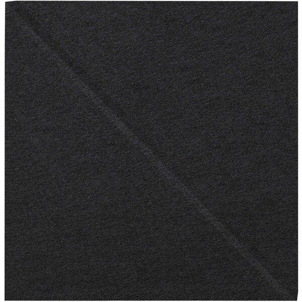 a close-up of a black cloth