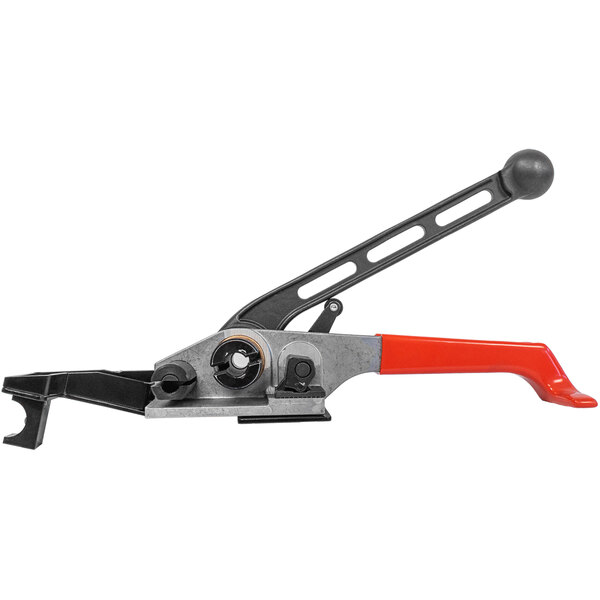 A Lavex heavy-duty jumbo knuckle tool with a black and red handle.