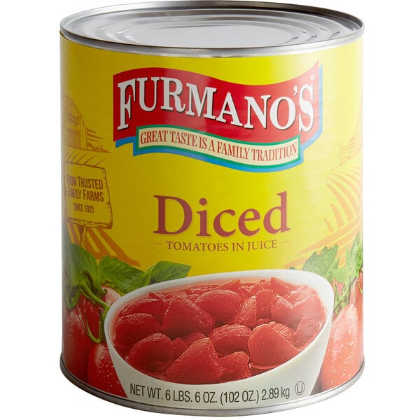 Furmano S Diced Tomatoes With Juice 10 Can