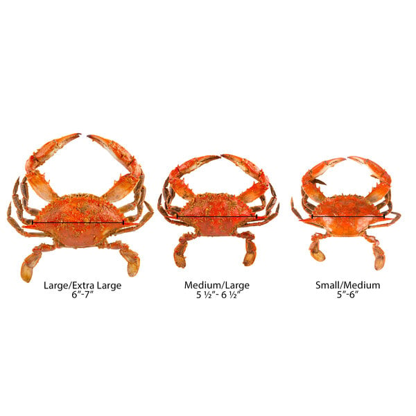 Southern Maryland Crabs and Seafood - 1/2 Bushel Mixed Sizes Females