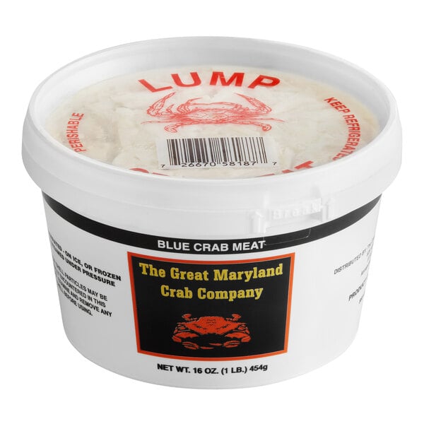 Chesapeake Crab Connection Fresh Lump Blue Crab Meat 1 lb.