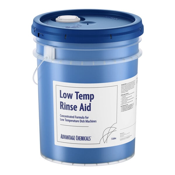 Advantage Chemicals 5 gallon / 640 oz. Low Temperature Concentrated Dish Washing Machine Rinse Aid